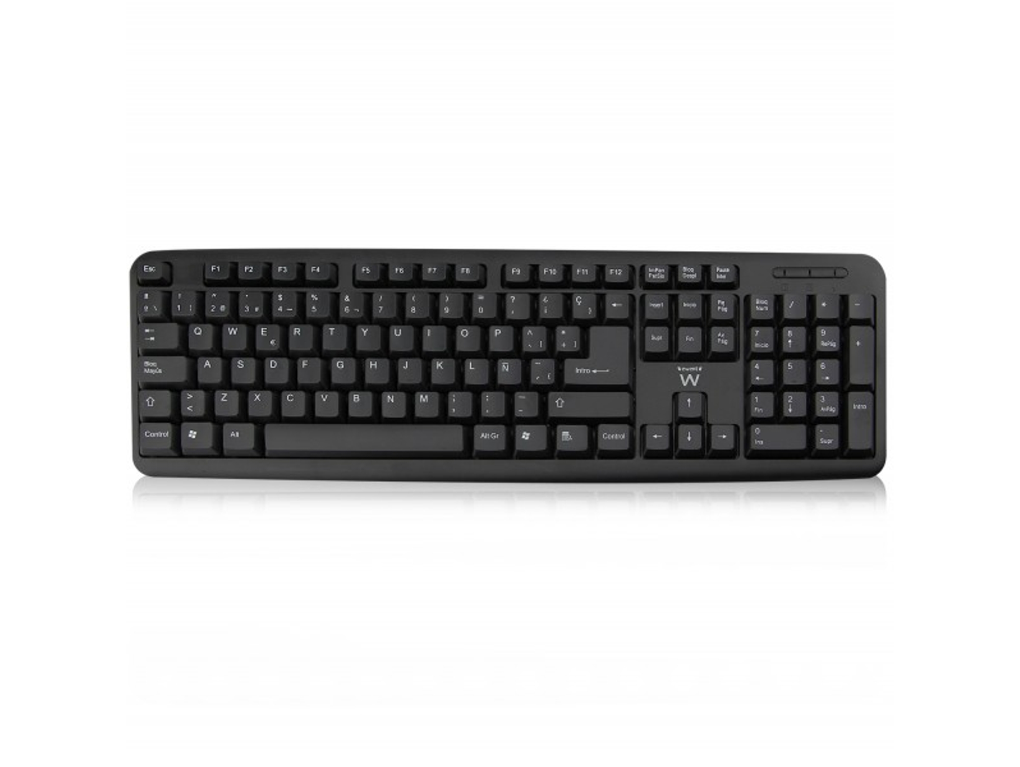 Teclado EWENT EW3109 (Con Cable - Español - Teclado Numérico)