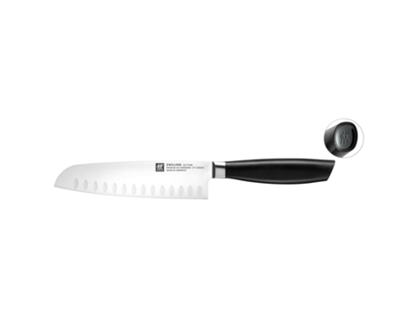 All * Star Cuchillo Santoku 18 cm, Negro ZWILLING