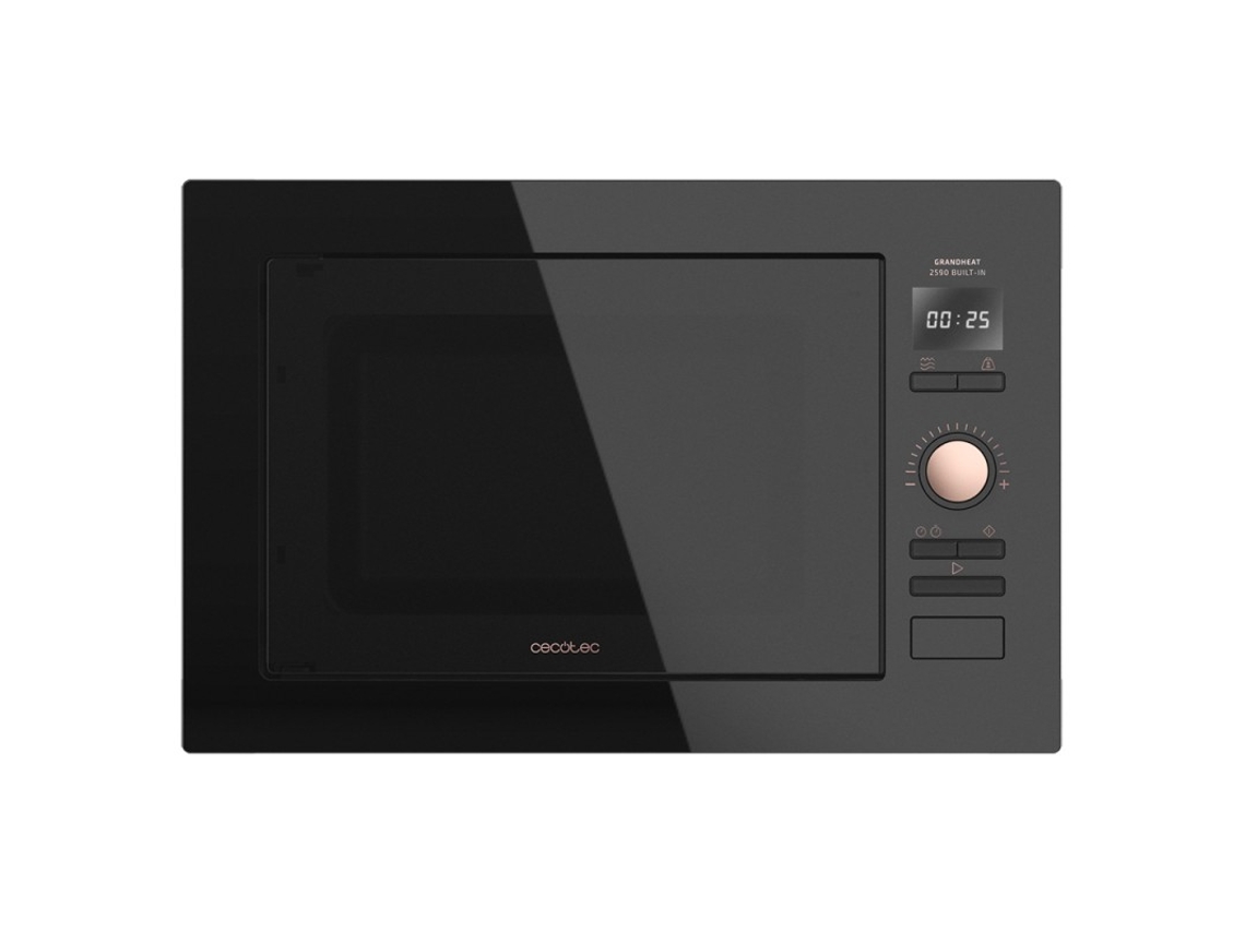 Microondas Integrable Cecotec Grandheat 2590 25 L 900 W Negro/Rosa