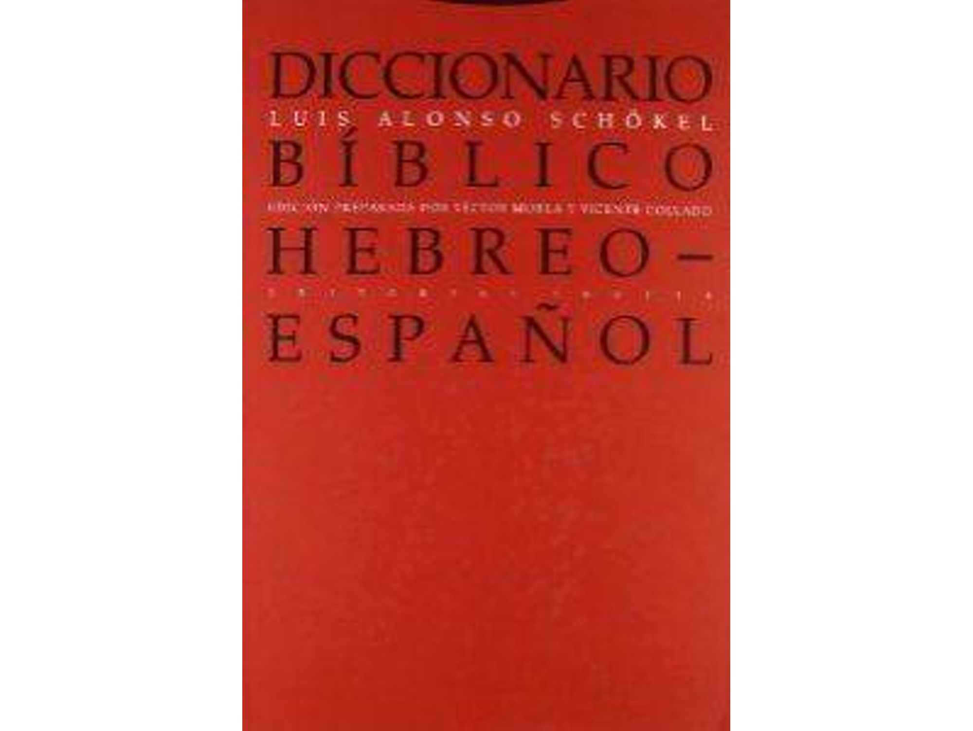 Libro Diccionario Biblico Hebreo-Español de Luis Alonso Schokel (Español)