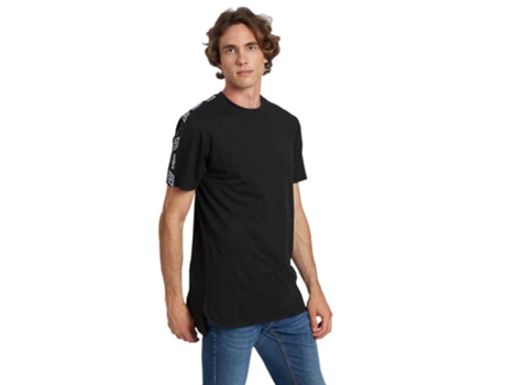 Camiseta de Hombre para Fútbol UMBRO Hercules Negro (XL)