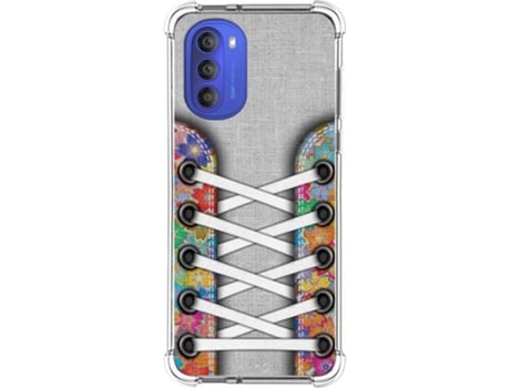 Carcasa Motorola Moto G51 5G TUMUNDOSMARTPHONE Dibujos Antigolpes Zapatillas 04 Multicolor