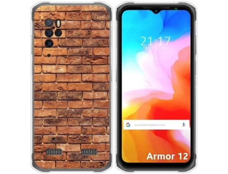 Carcasa Ulefone Armor 12 5G TUMUNDOSMARTPHONE Dibujos Ladrillo 04 Multicolor
