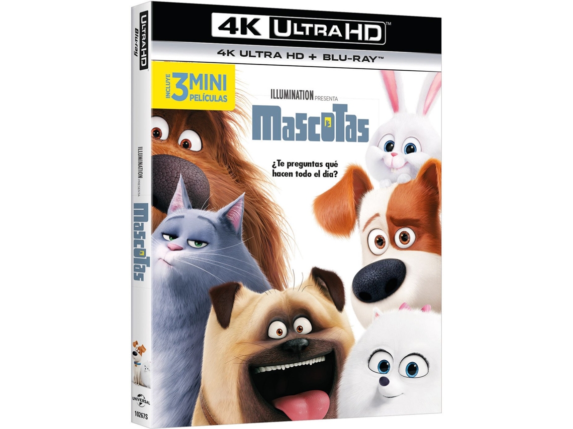 The Secret Life Of Pets 4K Ultra Hd - Mascotas UNIVERSAL PICTURES