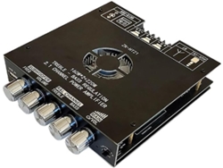 Placa Amplificadora De Potencia Digital Bluetooth Para Subwoofer De 2.1 Canales Ht21