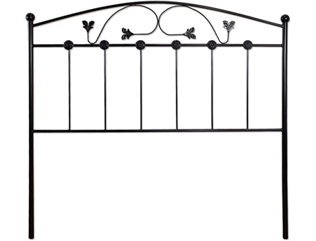 Cabecero de Forja FACTORY MUEBLES Manchego, Negro Cama de 105 cm (110 cm x 125)