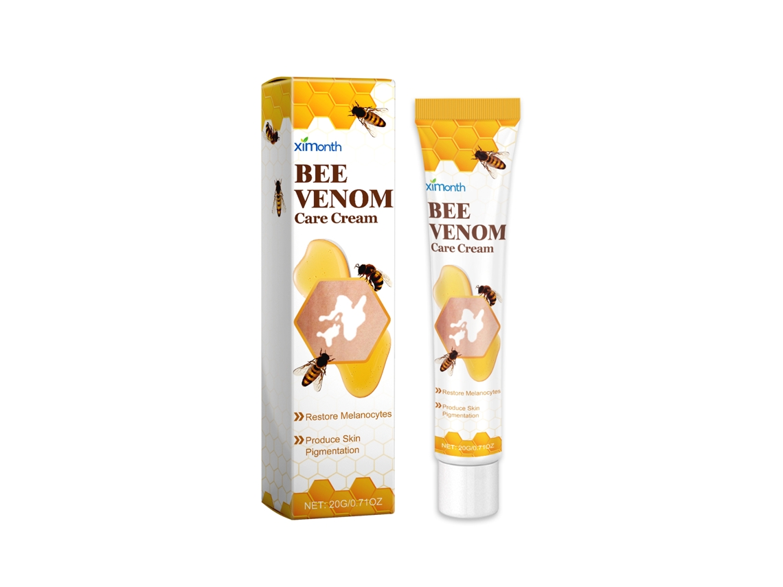 Crema reparadora e hidratante Ximonth para el vitíligo con veneno de abeja