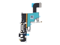 Puerto De Carga Usb De Reemplazo Docking Cable Flexible Para Iphone 6 Blanco