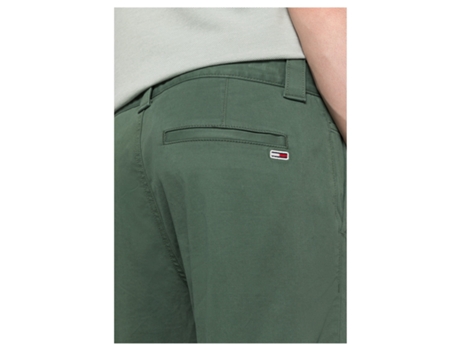 Pantalones de Hombre TOMMY JEANS Tjm Scanton Chino Verde (W29)