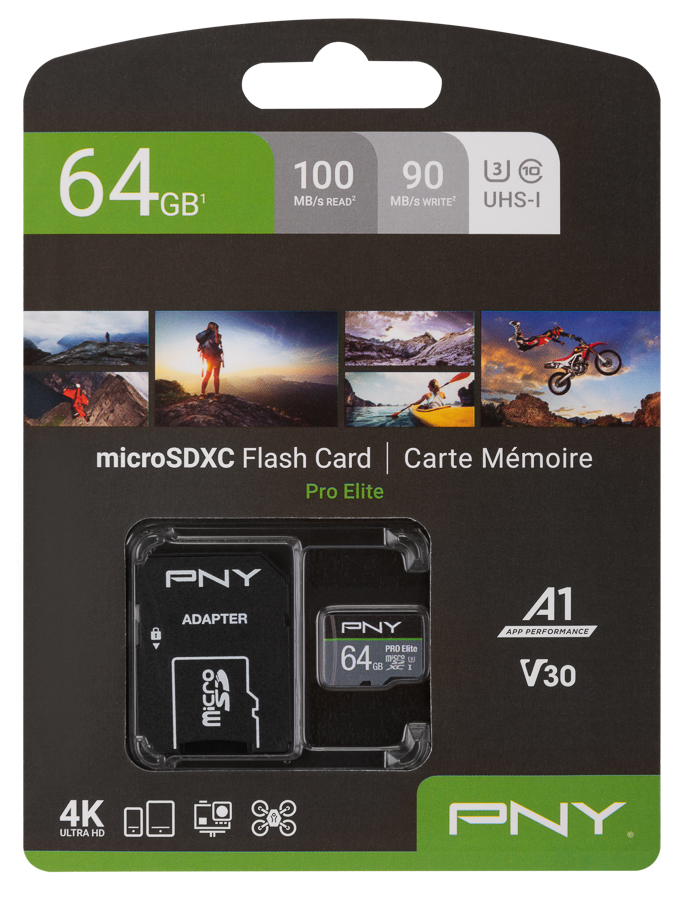 Tarjeta de Memoria Micro SD PNY Pro Elite (64 GB)