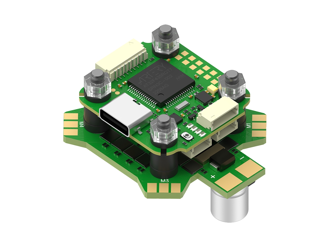 Controlador de vuelo Iflight Blitz Mini ATF435 Stack OSD con Bec de 5 V, E55s Mini, 55 A, 2 6S, ESC 4 en 1 para dron de carreras Nazgul Evoque F4 FPV