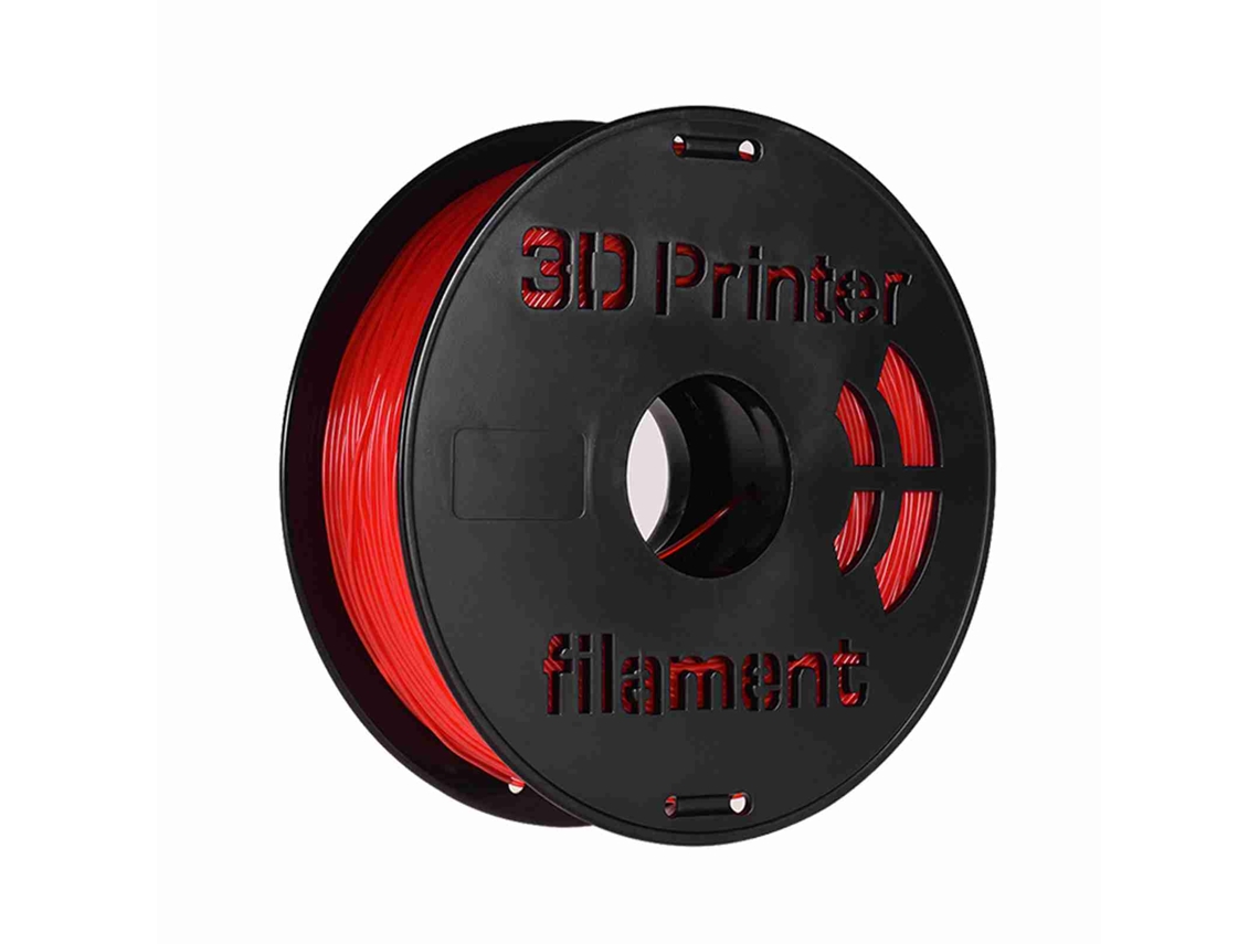 Filamento de TPU flexible de 1,75 mm (carrete de 1 kg) para impresora 3D y lápices de dibujo (blanco, negro, transparente y rojo)