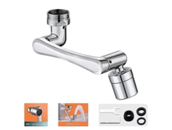 Extensor De Grifo Rotatorio Universal Con Brazo Robótico Boquilla De Agua Adaptador De Grifo