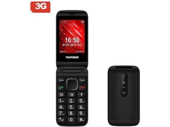 Teléfono móvil TELEFUNKEN TM360 (2.8'' - 3G - Negro)