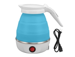 Hervidor Eléctrico Portátil Plegable De 400 W Y 600 Ml Con Apagado Automático Para Viajes.