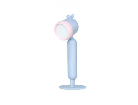 Lámpara de escritorio para niños Luz de lectura recargable por USB con protección para los ojos (azul)