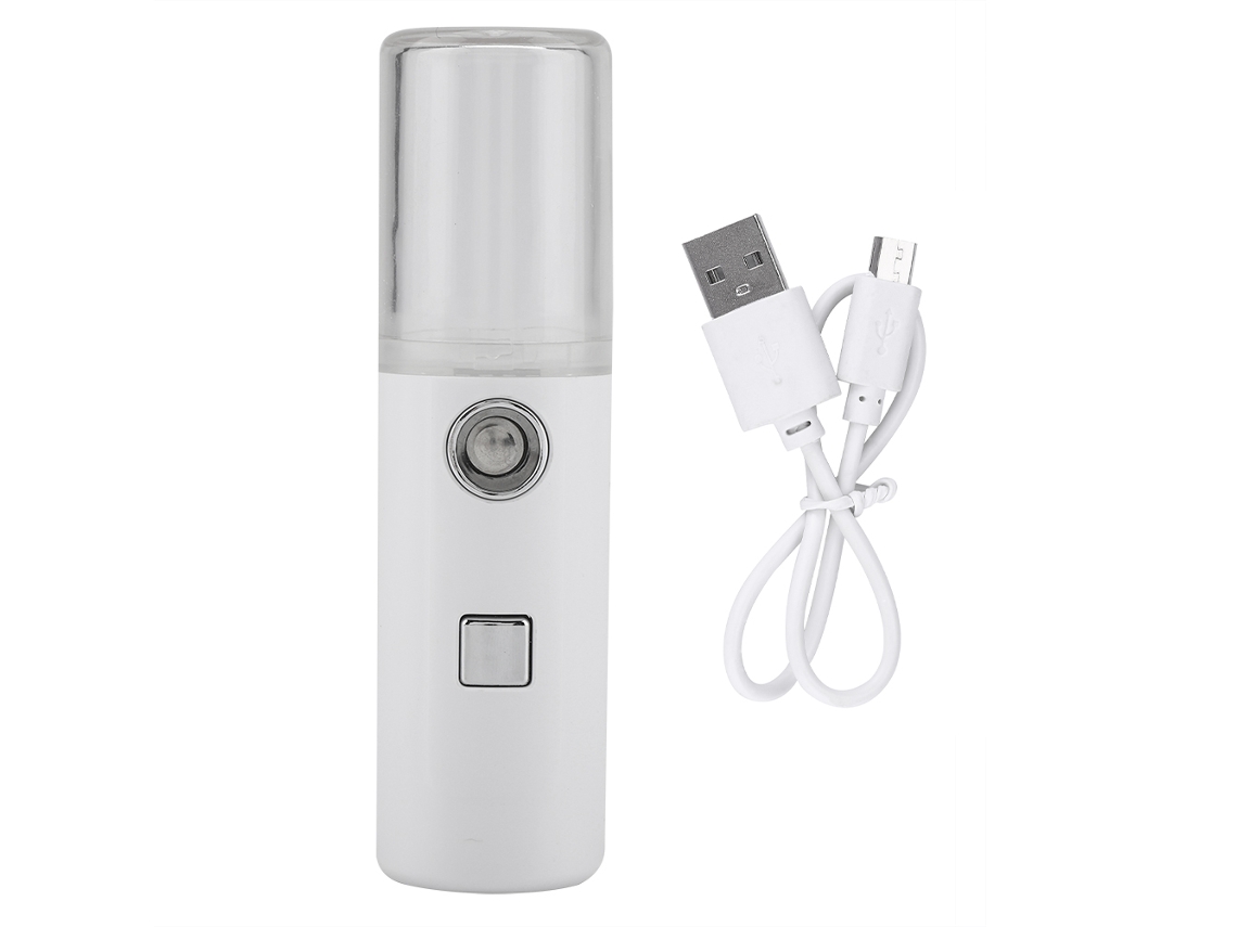 Vaporizador facial revitalizante nano, elegante dispositivo para hidratar la piel, pulverizador nano portátil para usar en cualquier lugar, apagado automático.