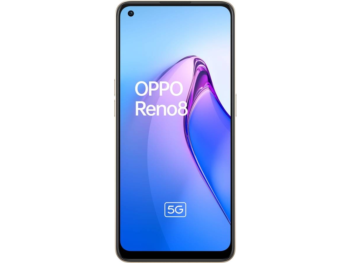 Smartphone OPPO Reno 8 5G (6.43'' - 8 GB - 256 GB - Dorado)