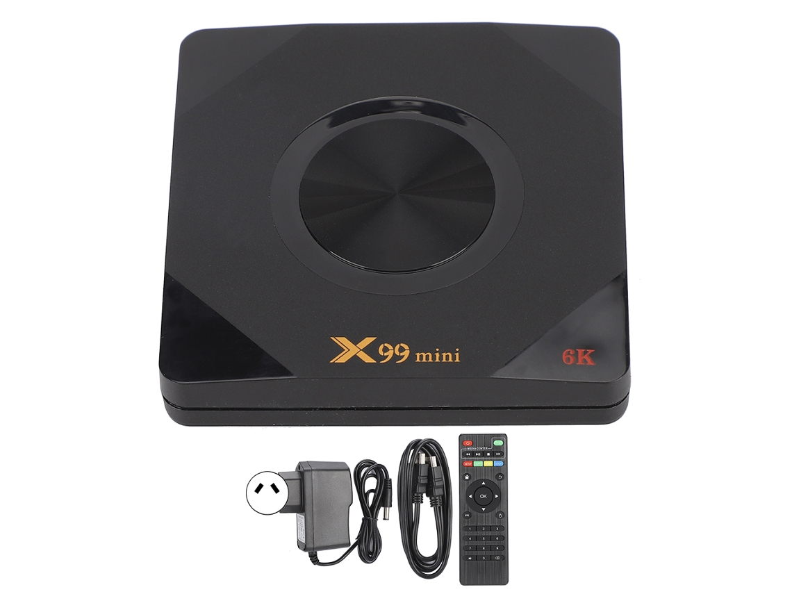 TV Box (Ultra HD 6k, Wi-Fi de doble frecuencia)