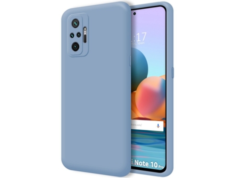 Carcasa Xiaomi Redmi Note 10 Pro TUMUNDOSMARTPHONE Silicona Líquida Azul