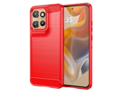 Funda Trasera Con Textura Cepillada De Fibra De Carbono Para Motorola Edge 50 Neo 5g/moto S50 5g/thinkphone 25 5g