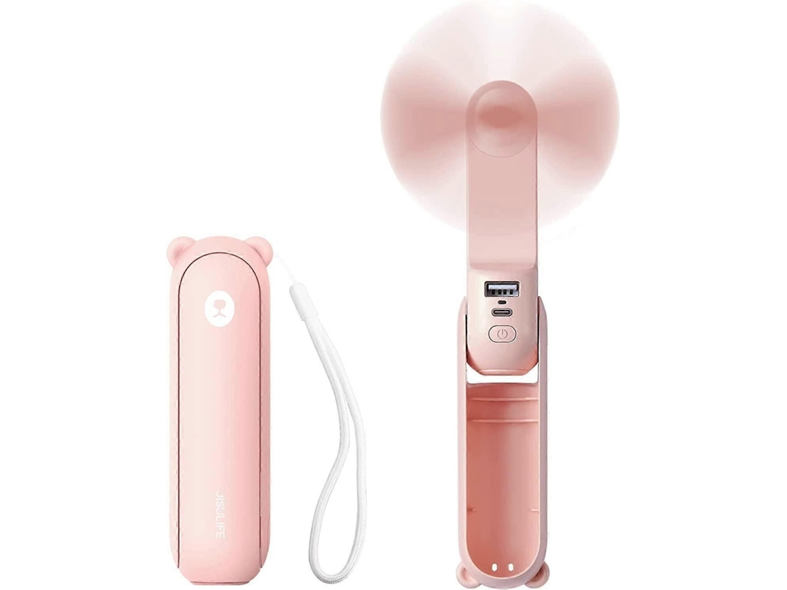 Mini Ventilador Portátil Recarregável Via Usb, Pequeno Ventilador De Bolso.