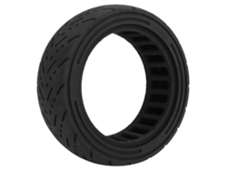 Neumático Macizo Para Patinete Eléctrico De 8,5 X 2,5 Pulgadas Con Diseño De Panal Para Dualtron Mini Speedway Leger Negro