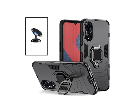 Funda Proteção Militar para Oppo Oppo A58 GIFT4ME Negro