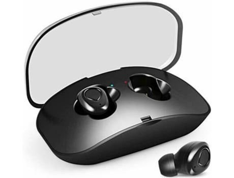Auriculares Bluetooth True Wireless OHPA X18 (In Ear - Micrófono - Noise Cancelling  - Negro)