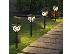 2026-2 Paquetes De Luces Solares Para Jardín Led Ip44, Iluminación Exterior Para Patio, Jardin, Patios, Villa, Camino, Decoración