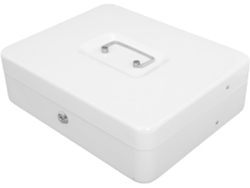 Cartera Para Efectivo Con Cerradura De Llave, Caja De Almacenamiento Metálica Compacta