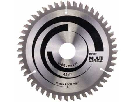 Disco de Sierra Circular BOSCH Multi Material 184x30x2.4 mm - 48