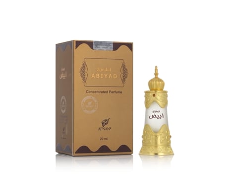 Aceite de fragancia Afnan Abiyad Sandal (20 ml)