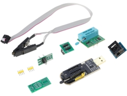 Ch341a Programador Usb Para Flasheo De Bios, Clip Soic8 Y Adaptador