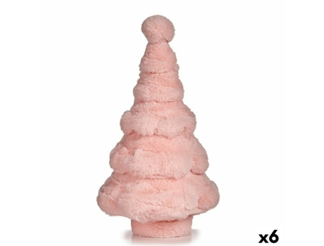 Árbol de Navidad Polar Rosa 22x38x22 cm (6 Unidades)