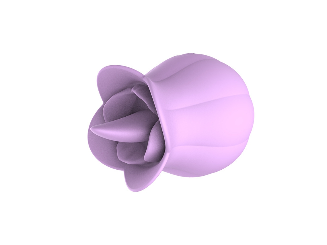 Vibrador Sexual Para Lamer La Lengua Rosa Con 10 Modos Para Mujeres (prpura)