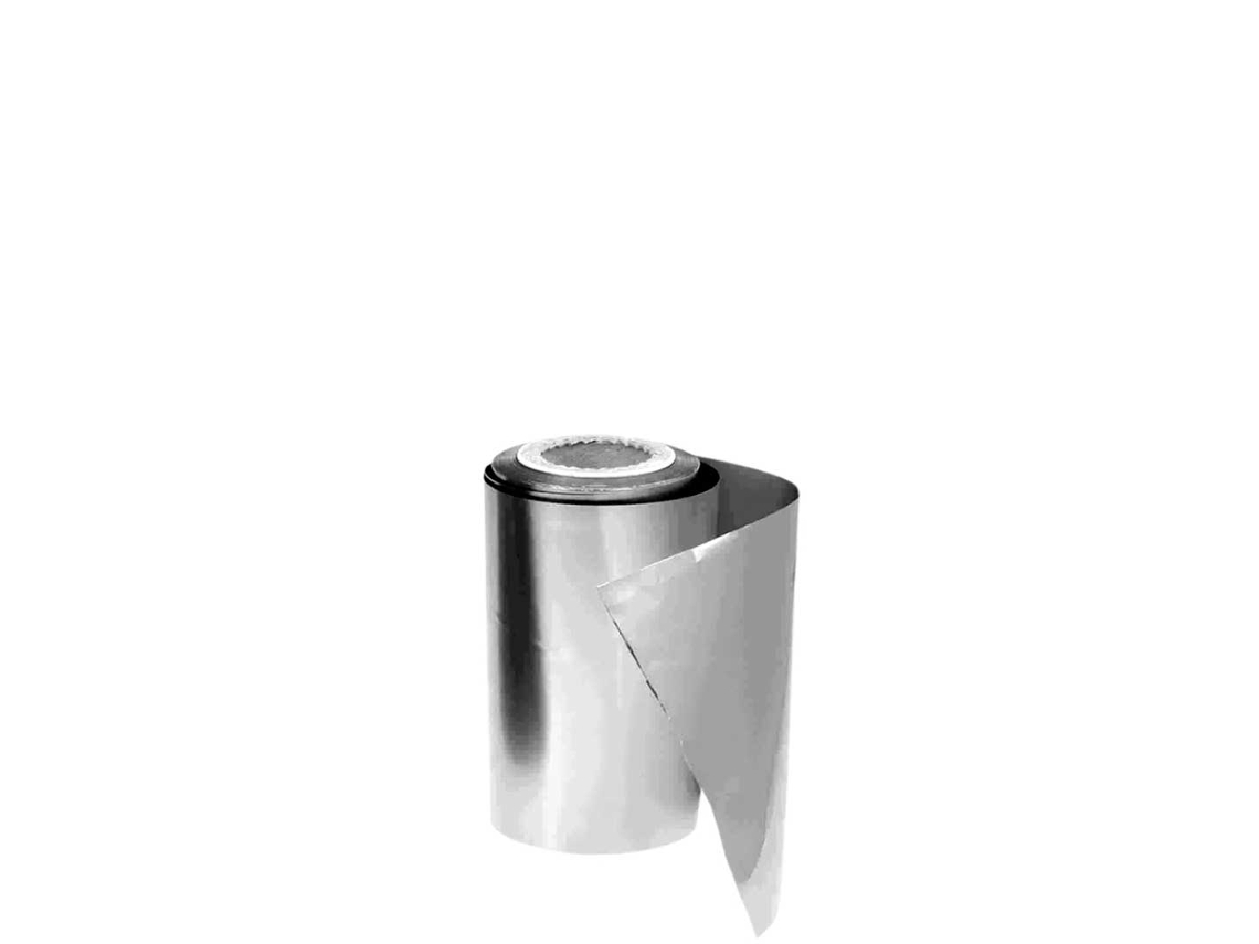 RICKIPARODI Rollo De Aluminio 12 Cm De Plata