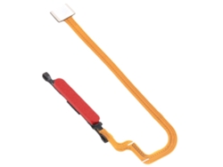 Cable Flex Boton De Huella Compatible Para Xiaomi Redmi 3t / Poco M3 Color Rojo