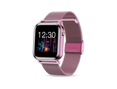Reloj Inteligente con Monitor Impermeable Cronómetro Deportivo Compatible con IOS, Android-Púrpura VEANXIN