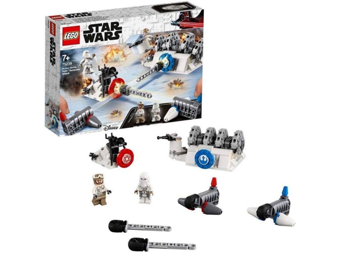 LEGO Star Wars: Acción Batalla Hoth Ataque Generador - 75239 (Edad Mínima: 7 - 235 Piezas)