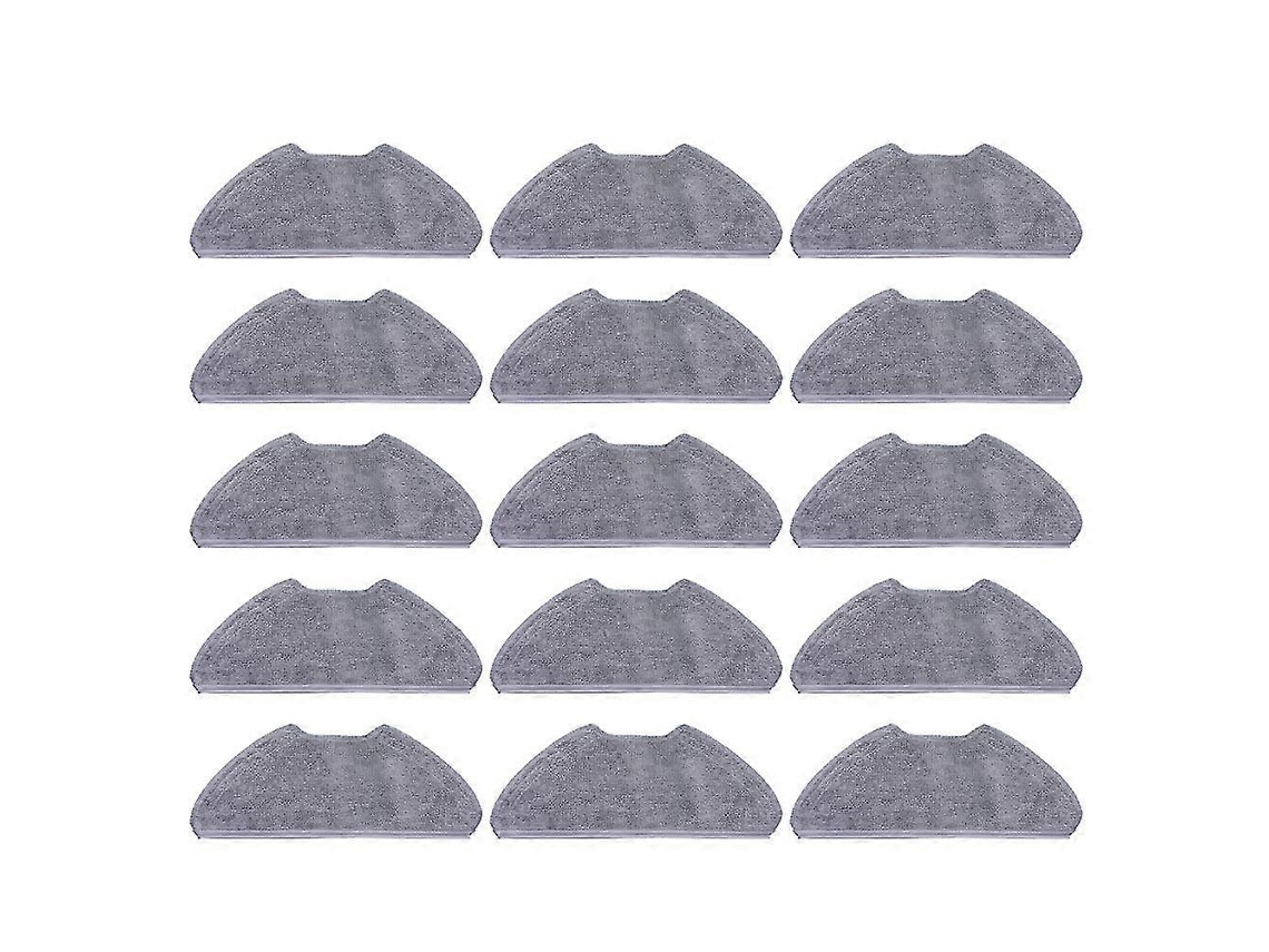 15 almohadillas de repuesto para la mopa del robot aspirador Mi Robot Vacuum Cleaner 2 Lite / Mi Robot Vacuum Mop 2 Pro / Mjstl / Mjst1shw