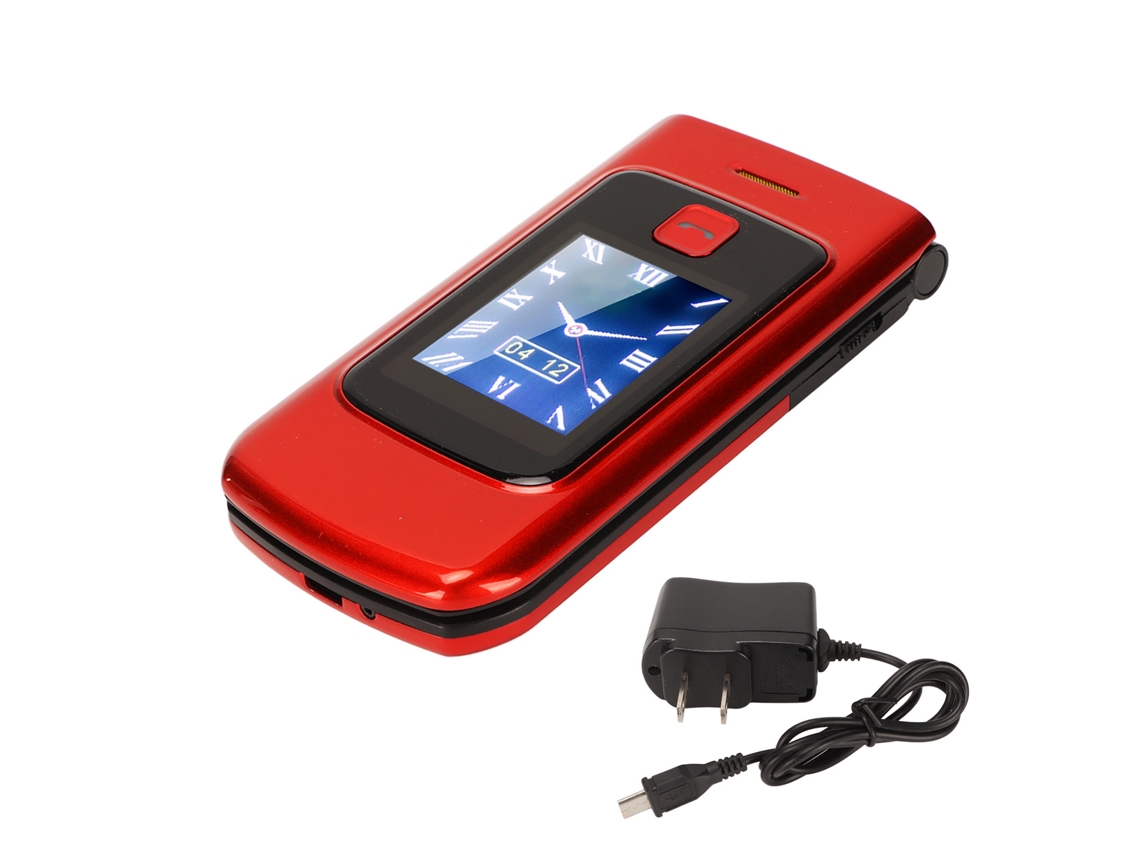 Teléfono Plegable Para Personas Mayores Con Pantalla Grande, Letras Grandes, Sonido Potente, Batería De 4800 Mah, Doble Sim 2g, Desbloqueado.