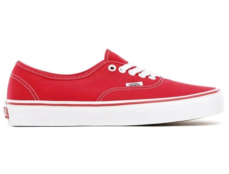 Zapatillas VANS Treinadores Authentic - Hombre (44 1/2 - Rojo)