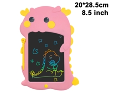 Tableta de escritura LCD colorida para niños, tablero de garabatos de dibujo borrable, juguetes electrónicos, almohadilla de garabato digital con lápi JEDBESETZT