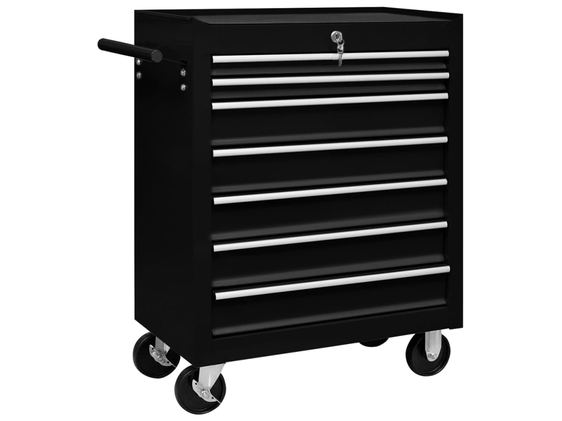 Carrito de herramientas VIDAXL Acero