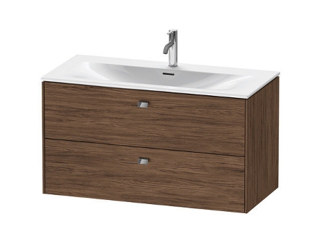 Mueble DURAVIT Brioso bajo lavabo montado en la pared 102,0 x 47,9 cm 2 cajones incl. recorte de sifón y delantal para lavabo Viu 234410
