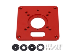 Placa De Inserción Para Mesa De Fresadora De Aleación De Aluminio, Diseño Universal, Accesorio Para Carpintería.