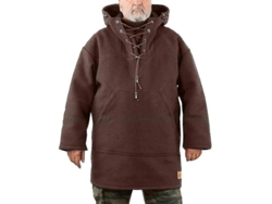 Chaqueta De Invierno Para Hombre Con Capucha Lana Gruesa Abrigo Y Sudadera Xxlrojo Xxl Rojo