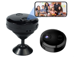 Mini cámara Wifi Cámara de seguridad inalámbrica HD 1080P Cámara niñera con visión nocturna Vista remota para seguridad con aplicación Ios de YEMAESRE
