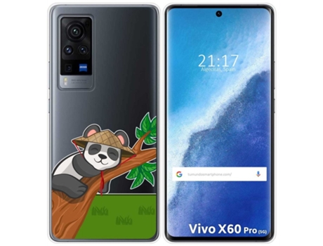 Carcasa Vivo X60 Pro 5G TUMUNDOSMARTPHONE Silicona Multicolor